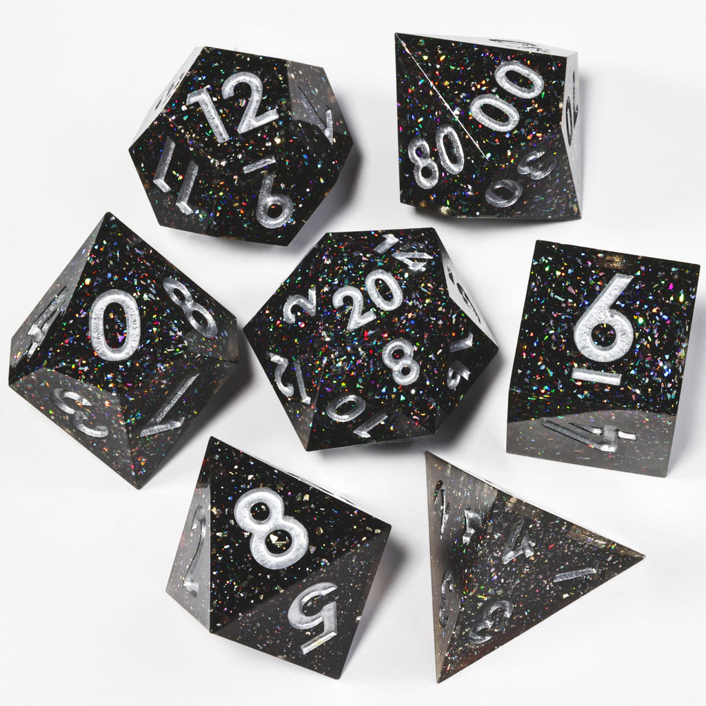 Dudley's Gallery - Warp Drive Sharp Edge Resin Dice Set