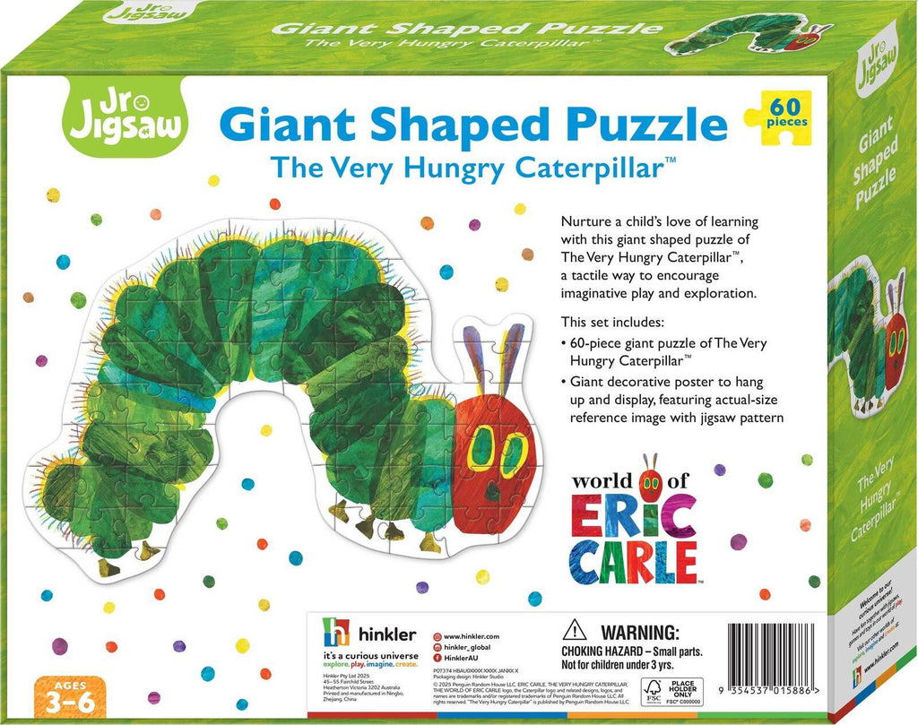 The Very Hungry Caterpillar - Giant Shaped Floor Puzzle (60pc Jigsaw)