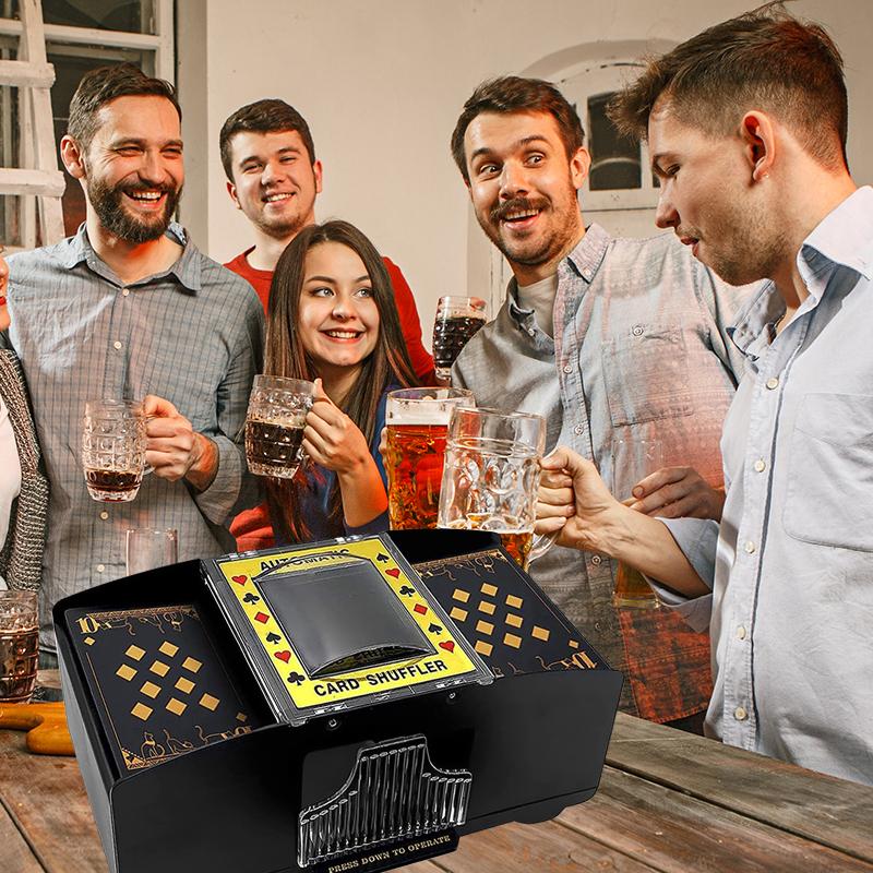 2-Deck Playing Card Automatic Shuffler