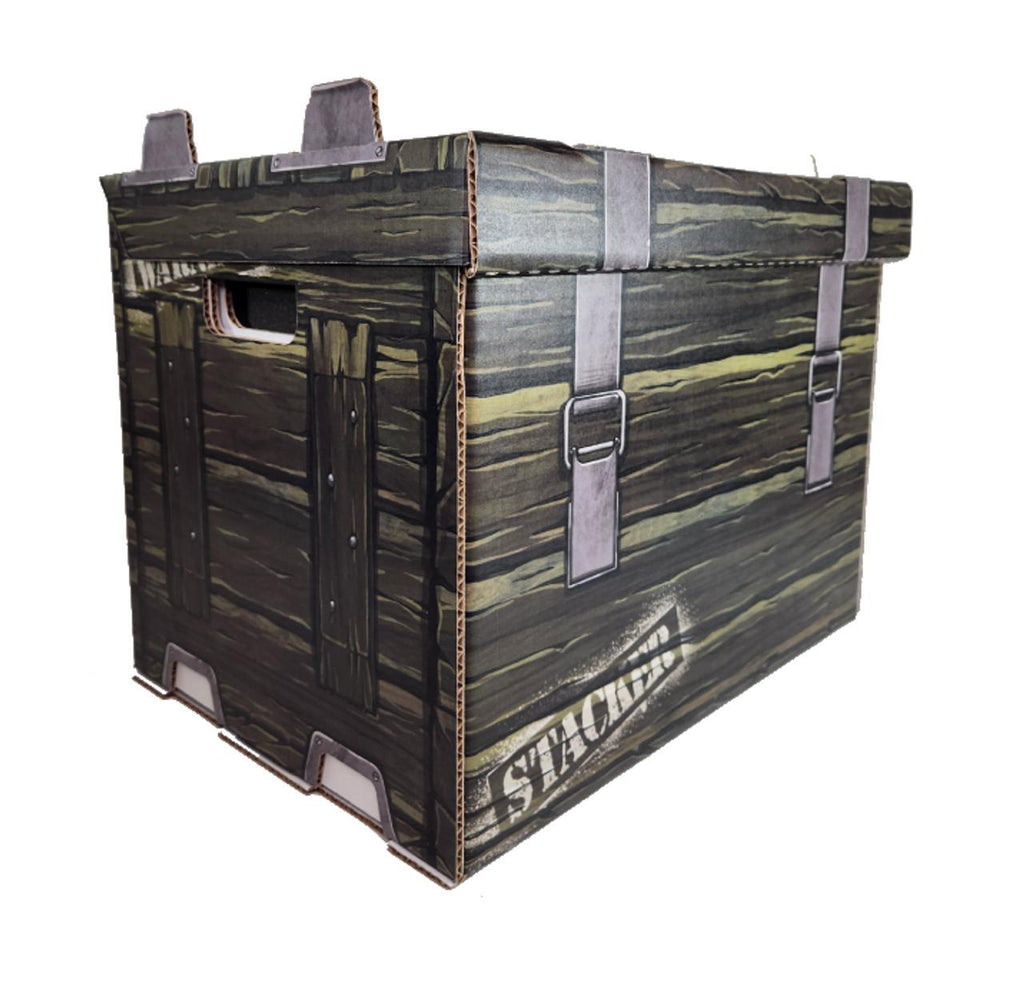 Battlefoam: Large Stacker Box 2.0 - Standard Load Out (Green)