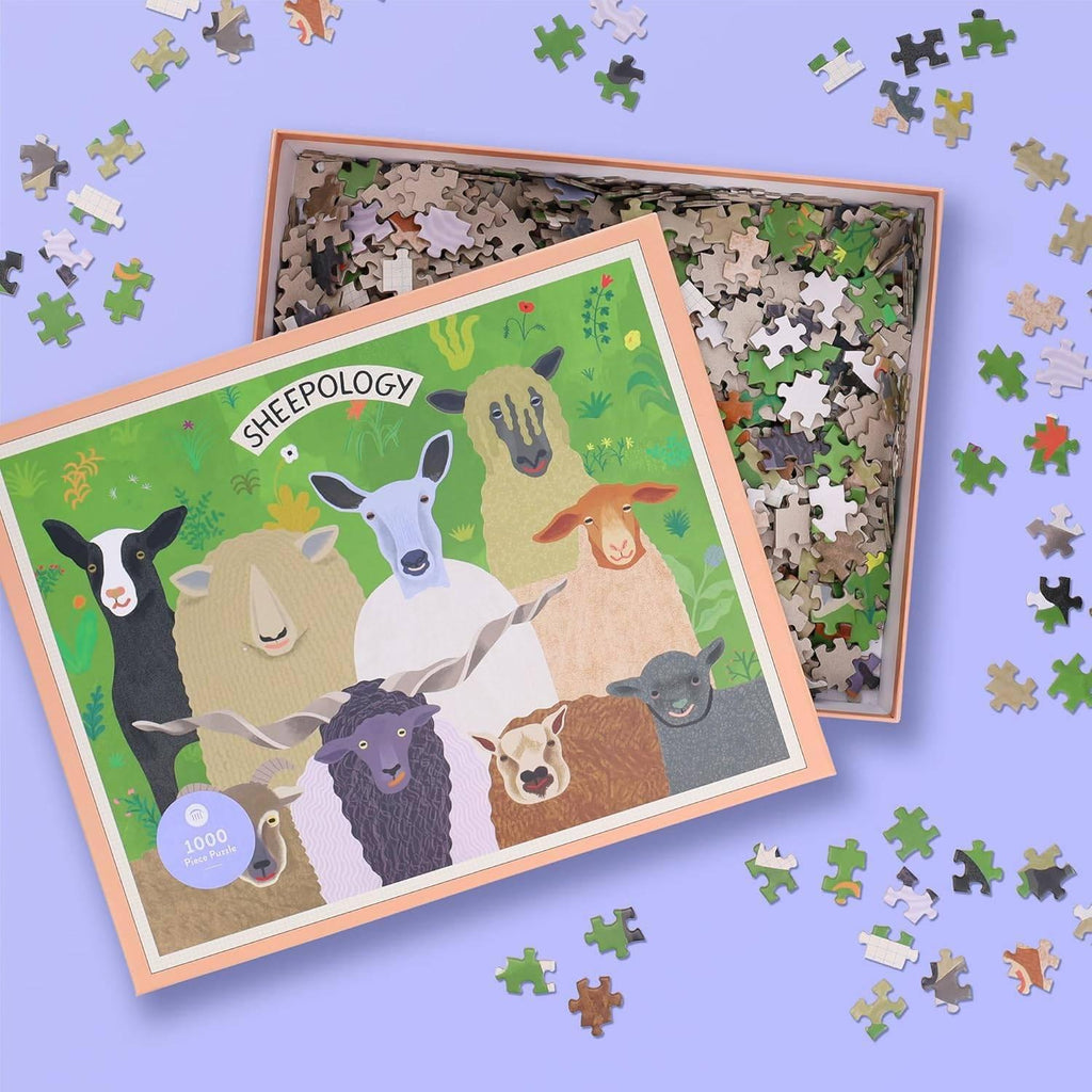 Princeton Architectural Press: Sheepology Puzzle (1000pc Jigsaw)