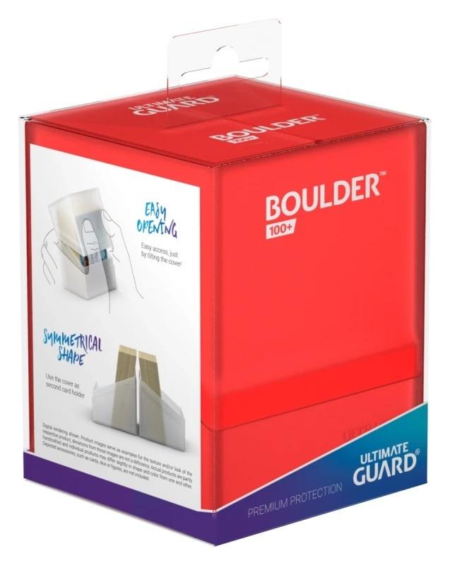 Ultimate Guard - Boulder Deck Case 100+ (Ruby)