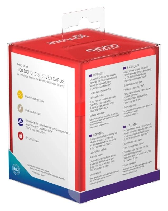 Ultimate Guard - Boulder Deck Case 100+ (Ruby)