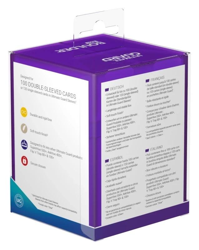 Ultimate Guard - Boulder Deck Case 100+ (Amethyst)
