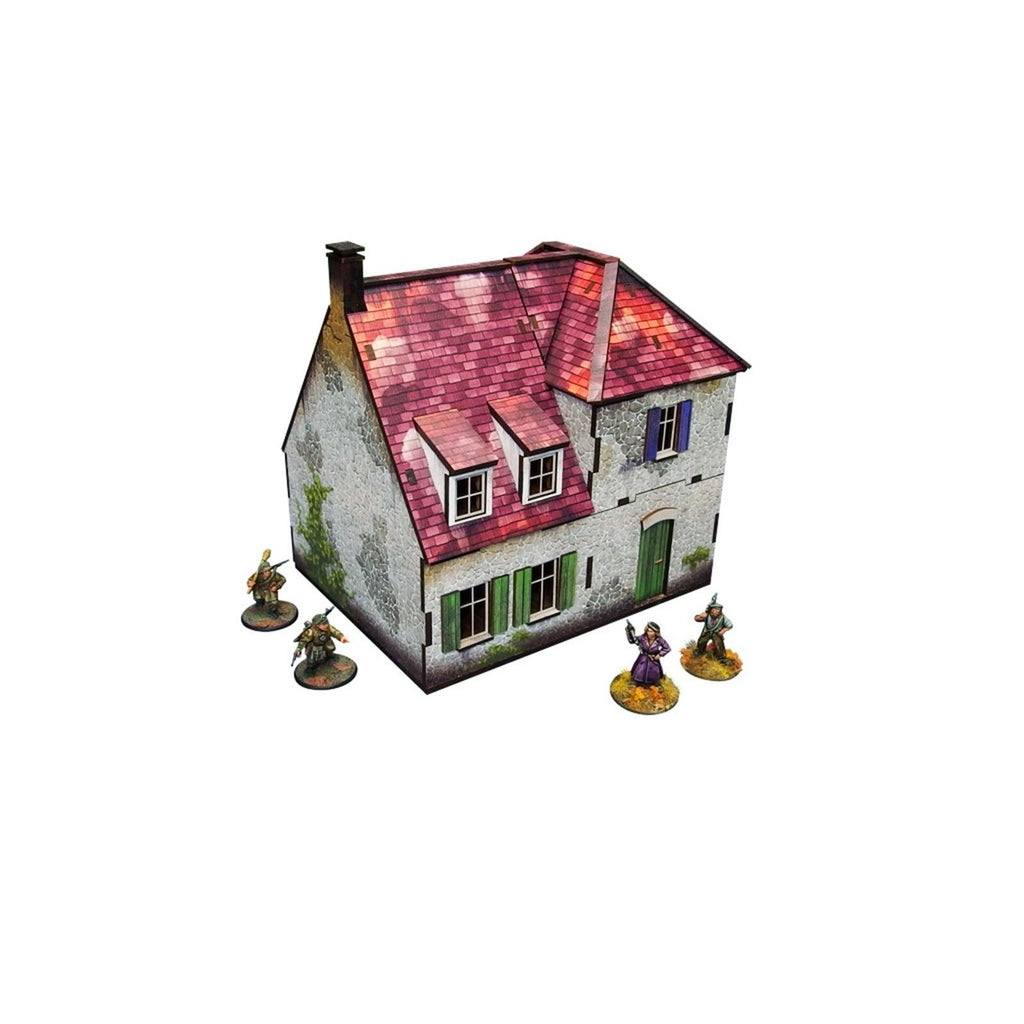 Bolt Action: Pre-painted WWII - Normandy Farmhouse