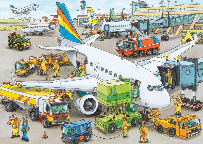 Ravensburger: Busy Airport (35pc Jigsaw)