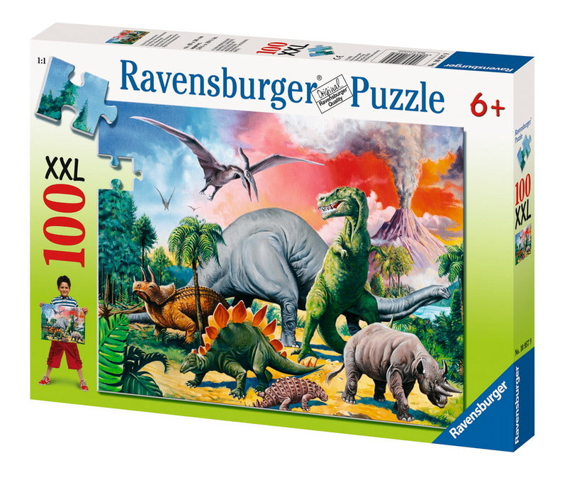 Ravensburger: Among the Dinosaurs (100pc Jigsaw)