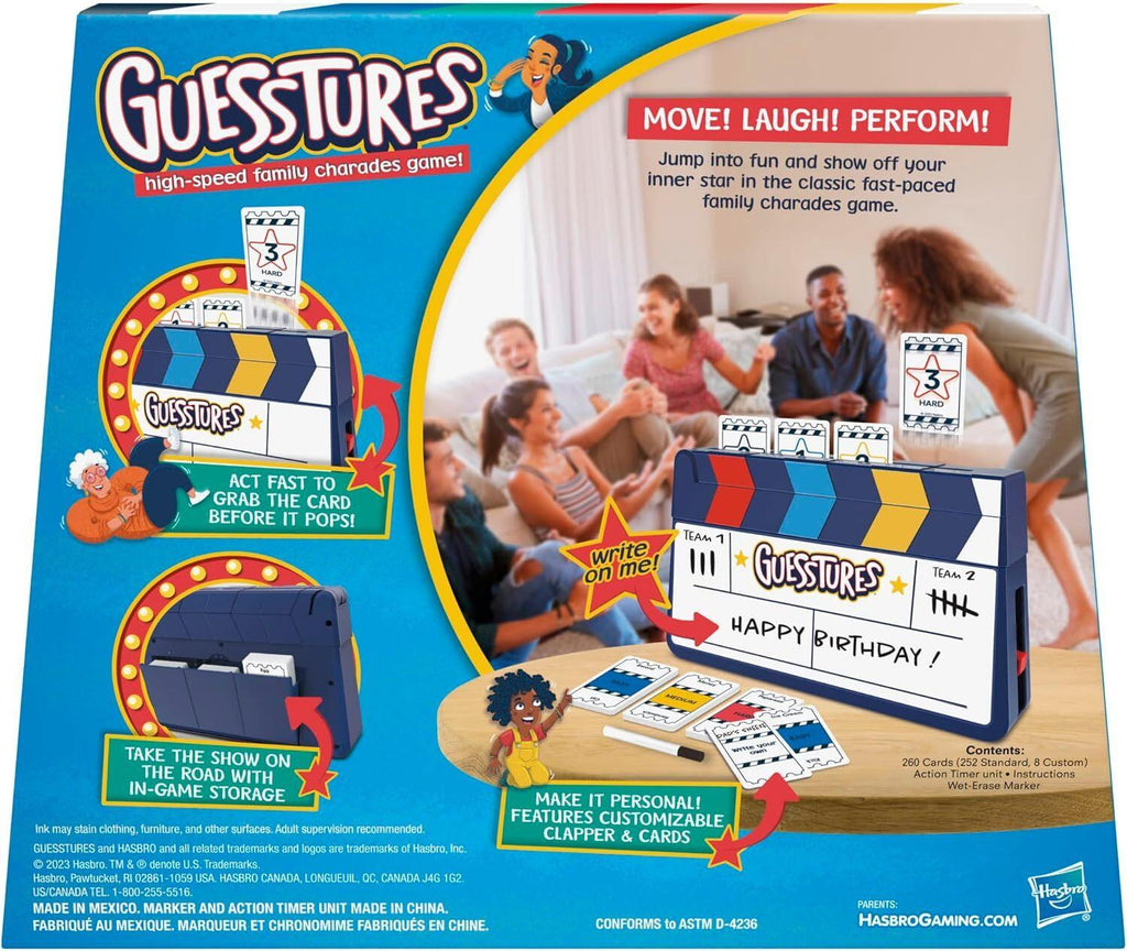Guesstures - High-Speed Family Charades