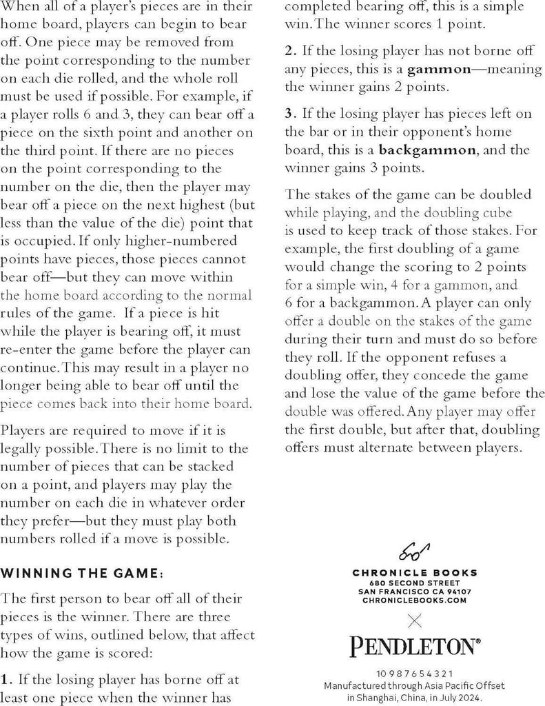 Pendleton: Serape Pattern Chess & Checkers - Travel Ready Roll-Up Edition