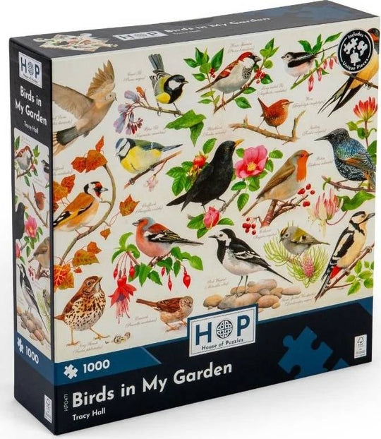 House of Puzzles: Birds in My Garden (1000pc Jigsaw)